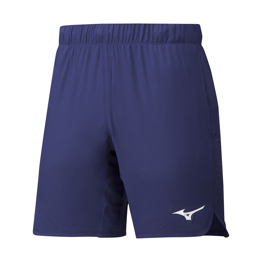 Mens Mizuno 8 in Amplify Shorts Navy Philippines (NCKTMO705)